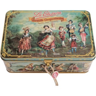 LA ESTEPEÑA Ausgewähltes Sortiment mit Weihnachtssüßigkeiten Dose 355 g