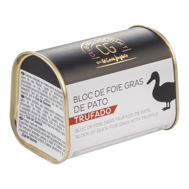 Bloc de foie gras de canard truffé Club del Gourmet