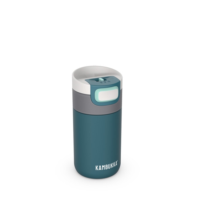 Mug de Acero Inoxidable Kambukka Etna 300ml Deap Teal.