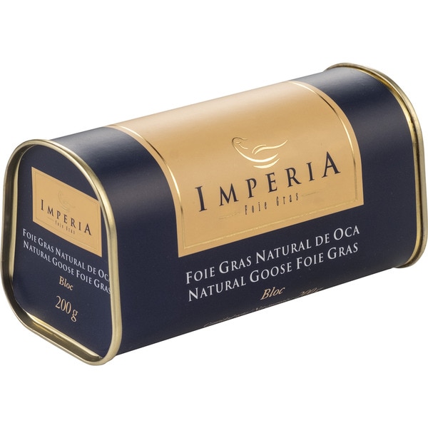 Block Gänse-Foie-Gras naturbelassen Dose 200 g