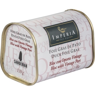 IMPERIA Duck foie gras with Vintage Port tin 130 g