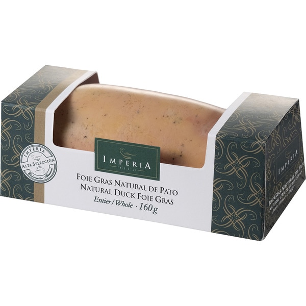 Ganze Enten-Foie-gras naturbelassen Karton 160 g