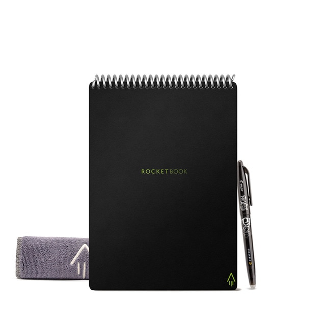 Cuaderno Inteligente Bullboat Reutilizable Rocketbook Flip Executive Size.