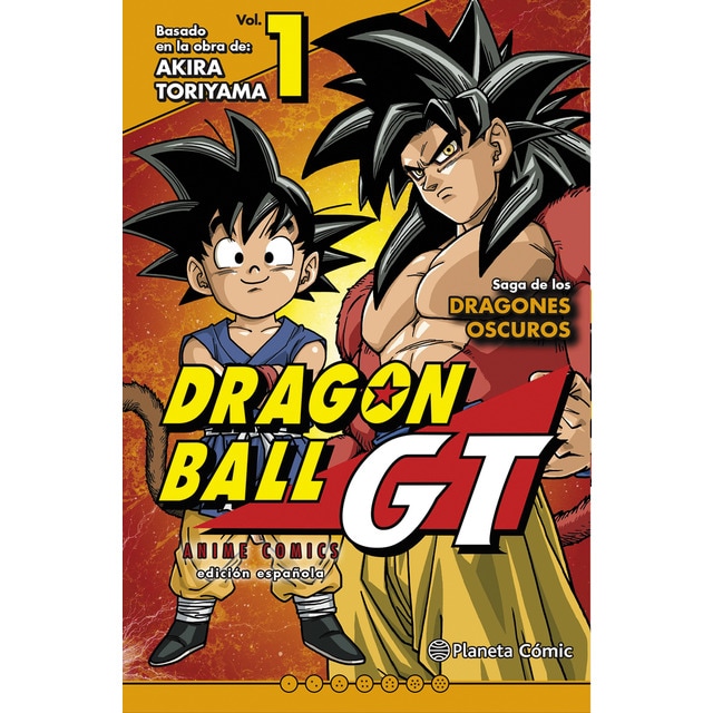 Dragon Ball GT Anime Serie n 01 03 Tapa blanda con sobrecubierta Editorial Planeta Comic El Corte Ingles