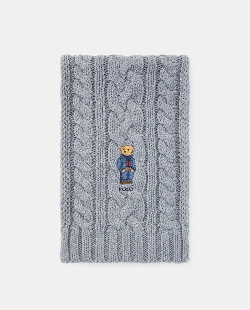 polo ralph lauren bear scarf
