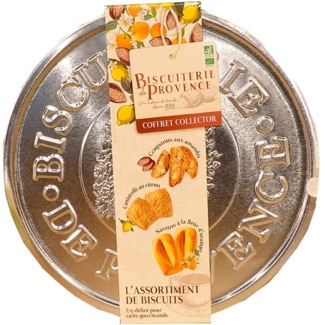 Biscuiterie de Provence Les Cookies Bolachas Sortidas Biológicas embalagem 320 g