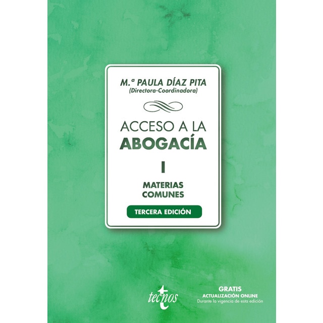 Acceso a la abogacía-I: Tomo I. Materias comunes (Tapa blanda)