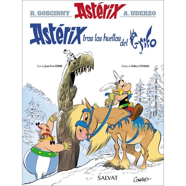 Astérix tras las huellas del grifo (Tapa dura)