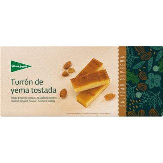 El Corte Inglés Torrão de Gema Tostada sem Glúten 250