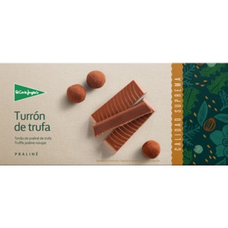 El Corte Inglés Torrão de Praliné de Trufa 200