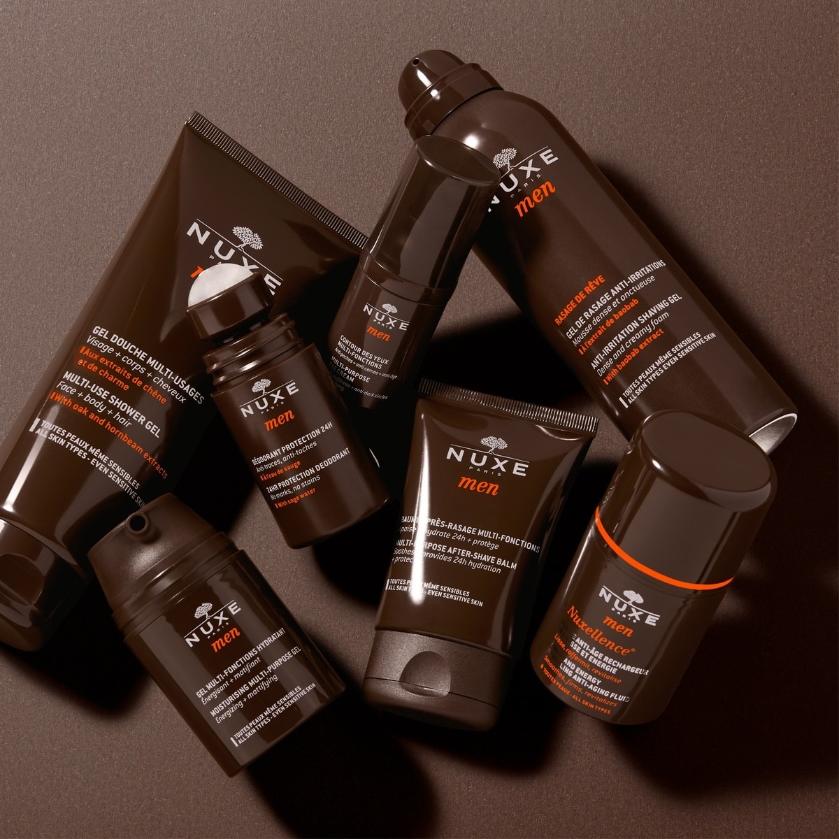Gel de Barbear Anti-irritações Nuxe Men 4