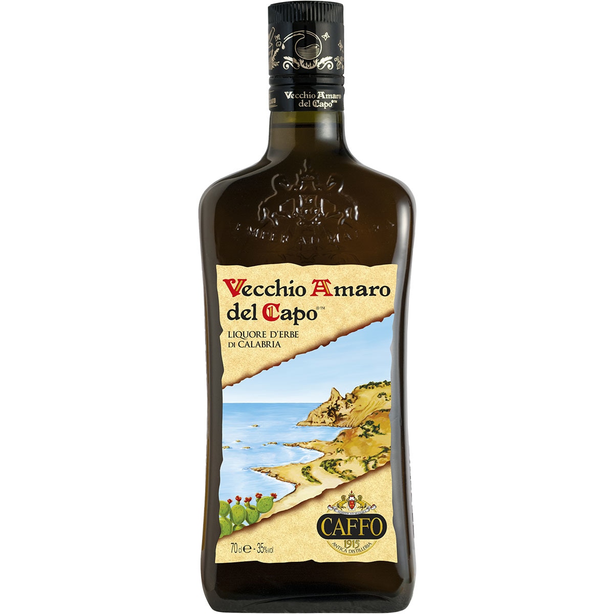 Calabrian herb liqueur bottle 70 cl · VECCHIO AMARO DEL CAPO