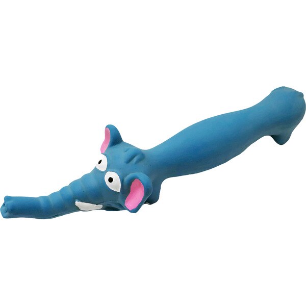 latex elephant dog toy