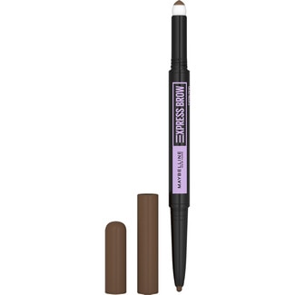MAYBELLINE Express Brow Satin Duo - 025 Brunette eyebrow pencil