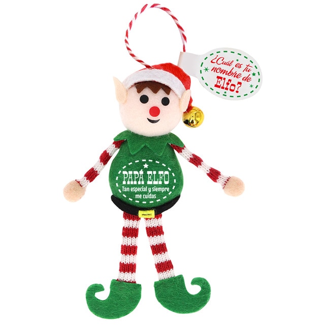 Adorno Navidad Elfo History&Heraldry Papa.