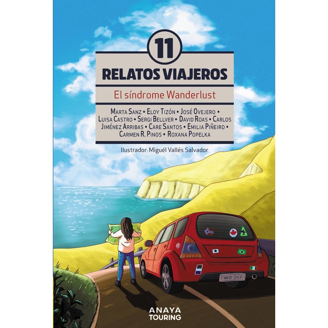 El síndrome Wanderlust. Once Relatos viajeros (Tapa dura)