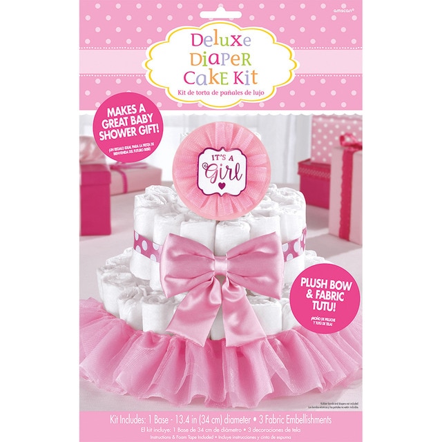 Pack de Decoración Tarta Kit Niña De 4 Piezas De 34 Cm Liragram.