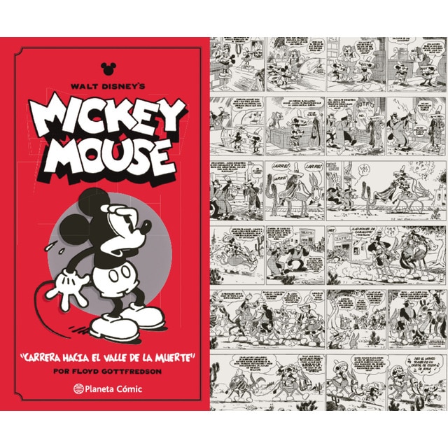 Walt Disney Mickey Mouse Tiras de prensa nº 01: 'Carrera hacia el valle de la muerte' (Tapa dura)