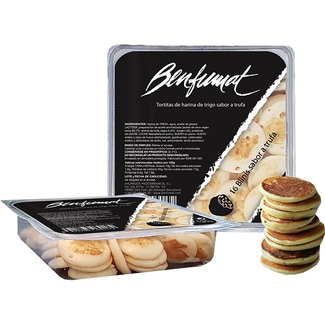 BENFUMAT mini blinis sabor a trufa 16 unidades envase 160 g