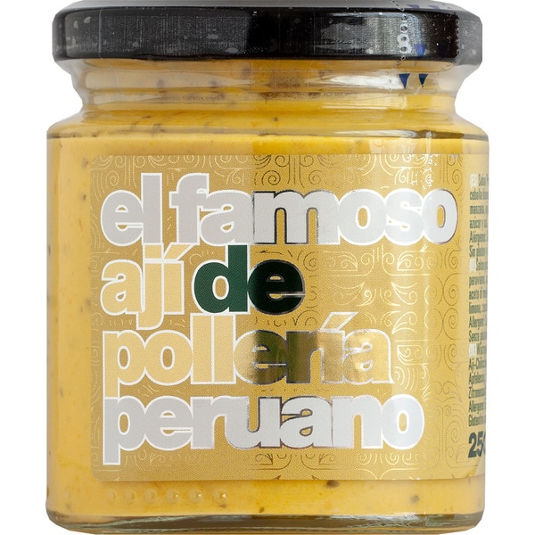 Peruvian poultry garlic sauce jar 250 ml