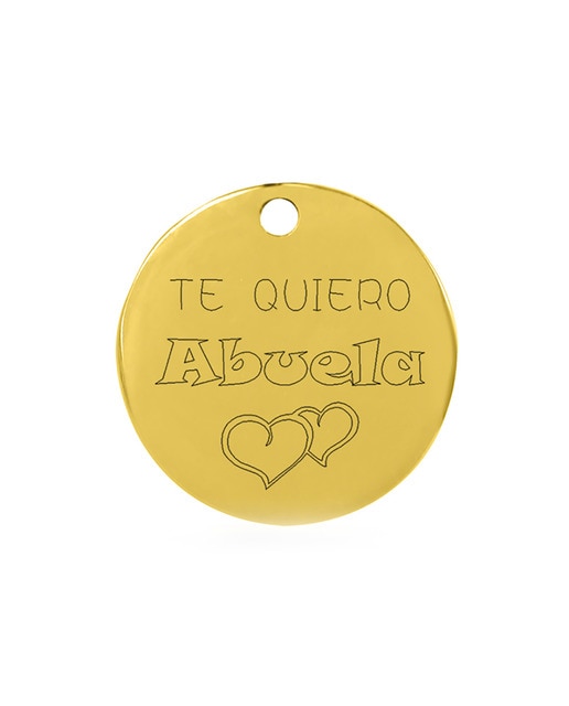 Colgante medalla