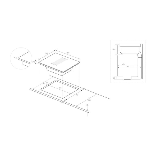 Thumbnail 1 de Haier HAIH8IFMCF placa inducción 60 cm