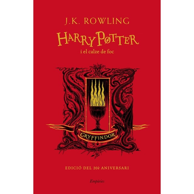 Harry Potter i el calze de foc (Gryffindor): Edició del 20è Aniversari (Tapa dura)