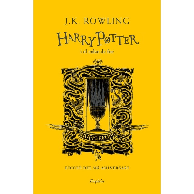 Harry Potter i el calze de foc (Hufflepuff): Edició del 20è Aniversari (Tapa dura)