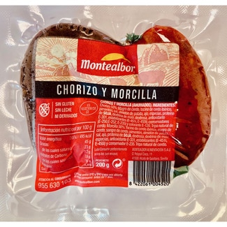 Chorizo y morcilla