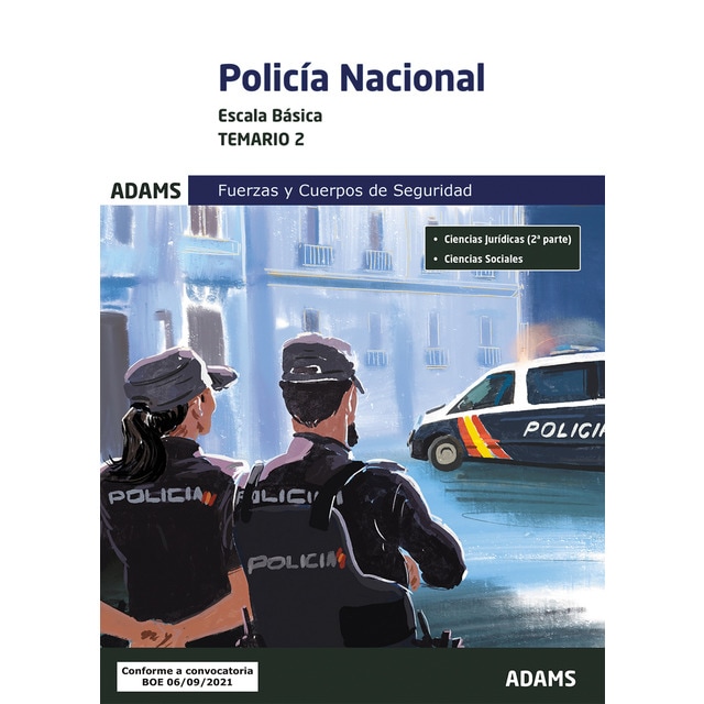 Temario 2 Policía Nacional. Escala Básica