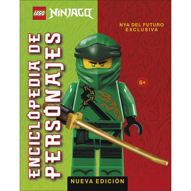 LEGO® NINJAGO®. Enciclopedia de personajes (nueva edición): (incluye una figura exclusiva de Nya del Futuro) (Tapa dura)