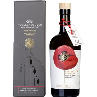 NOBLEZA DEL SUR Centenarium Premium aceite de oliva virgen extra picual Ed. 10º Aniversario botella 500 ml