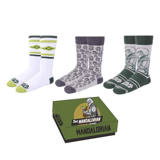 Calcetines set-3 Mandaloriano  Star Wars The Mandalorian