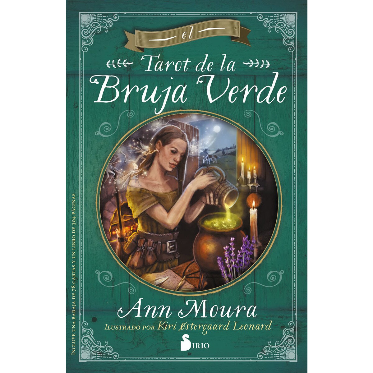 Imagem 0 de El Tarot de la Bruja Verde: Estuche libro + cartas (Capa mole com abas)