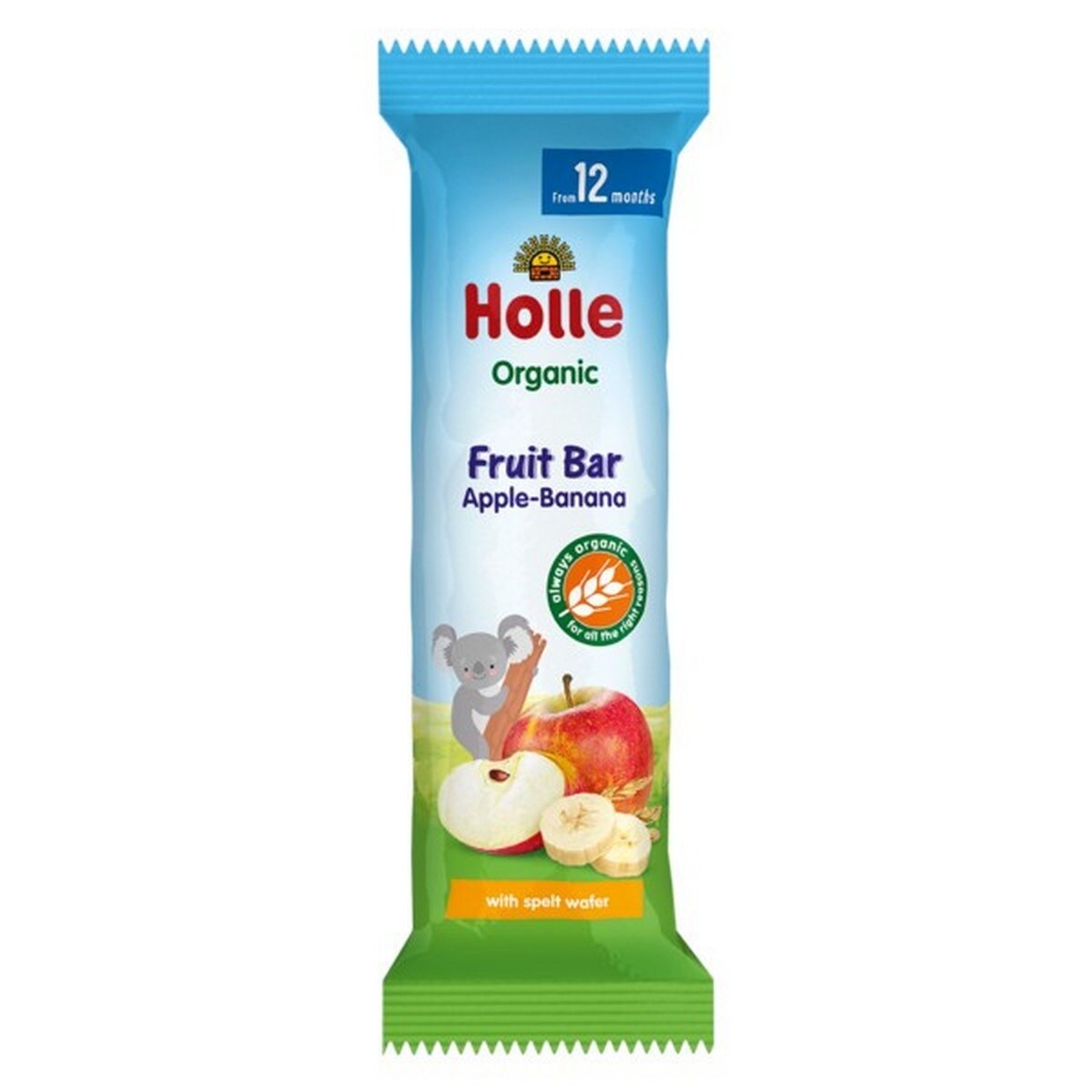 Imagem 0 de Barrita Bio Maçã Banana 12M 25g Holle