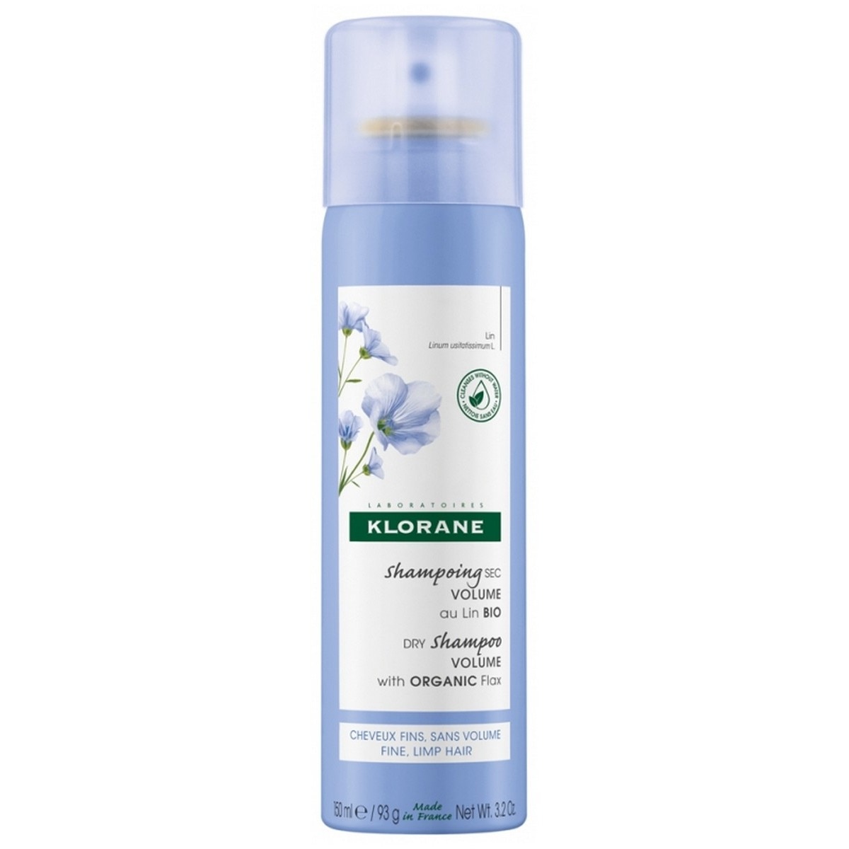Imagem 0 de Champô Seco de Lino Ecológico 150 ml Klorane