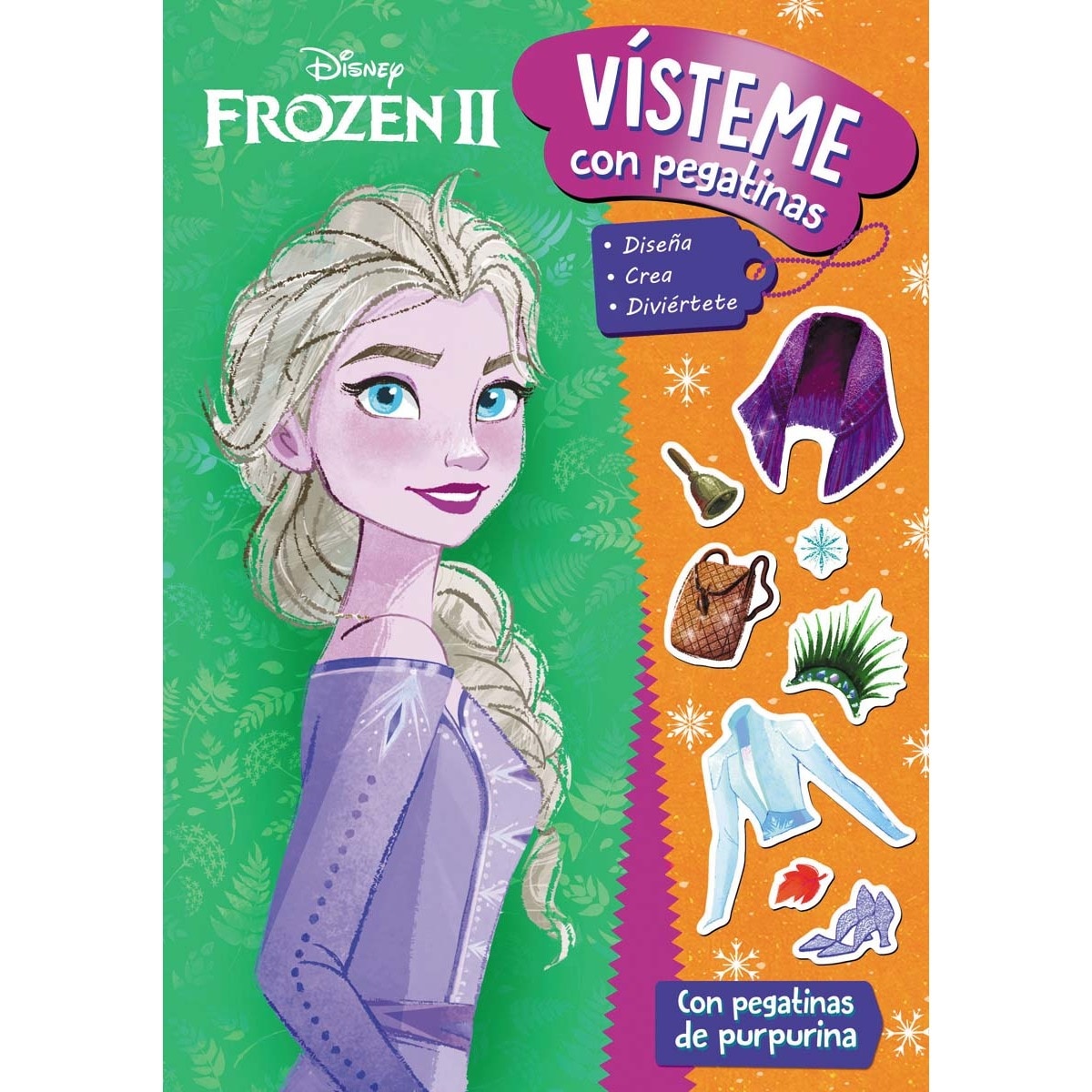 Frozen 2. Vísteme con pegatinas