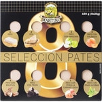 Pâté selection, gluten-free 8 x 20 g pack container 180 g