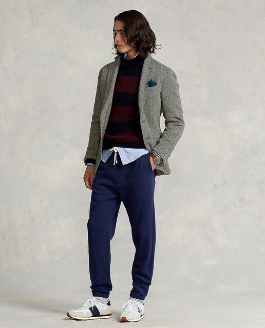 Pantalón de chándal de hombre de algodón BCI azul marino · Polo Ralph Lauren  · El Corte Inglés