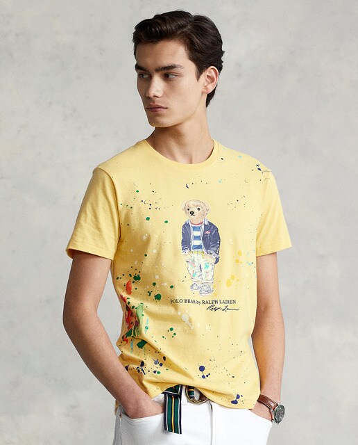Camiseta de hombre algodón oso Polo · Polo Ralph Lauren · El Corte Inglés