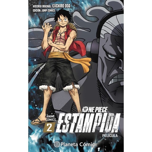 One Piece Estampida Anime Comic nº 02/02 (Tapa blanda con sobrecubierta)