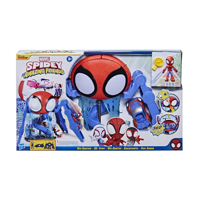 Webquarters Spidey Spiderman Marvel Hasbro