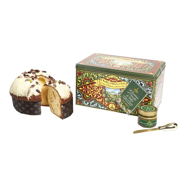 Panettone al pistacho de Sicilia Dolce & Gabbana
