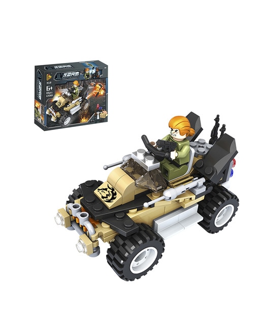 Quads militar. 130 piezas