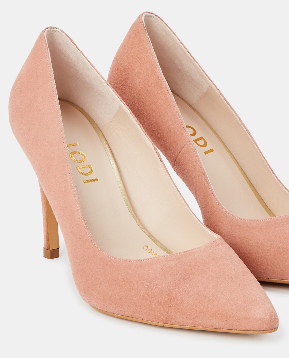Tacones para mujer marca via spring, color nude ➡️| Compra online a precios  outlet