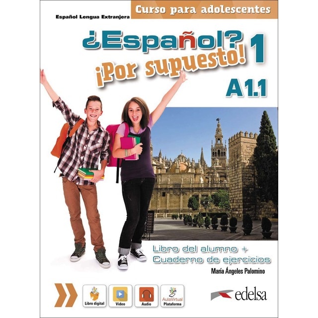 ¿Español? ¡Por supuesto! 1 A1.1. Libro del alumno + ejercicios (Tapa blanda)
