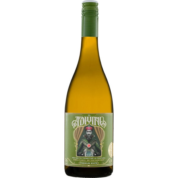 EL ADIVINO vino blanco Blend verdejo chardonnay sauvignon blanc botella 75 cl