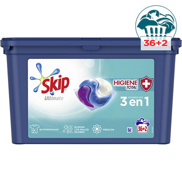 Ultimate washing machine liquid detergent Total Hygiene 3in1