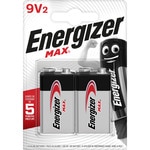 Max Batterie 9V Blister 2 Einheiten