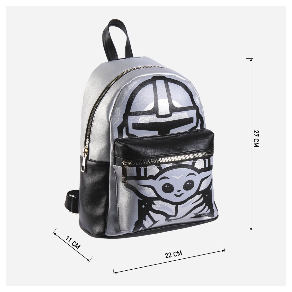 Mini mochila Star Wars The Mandalorian Mando & Grogu 3